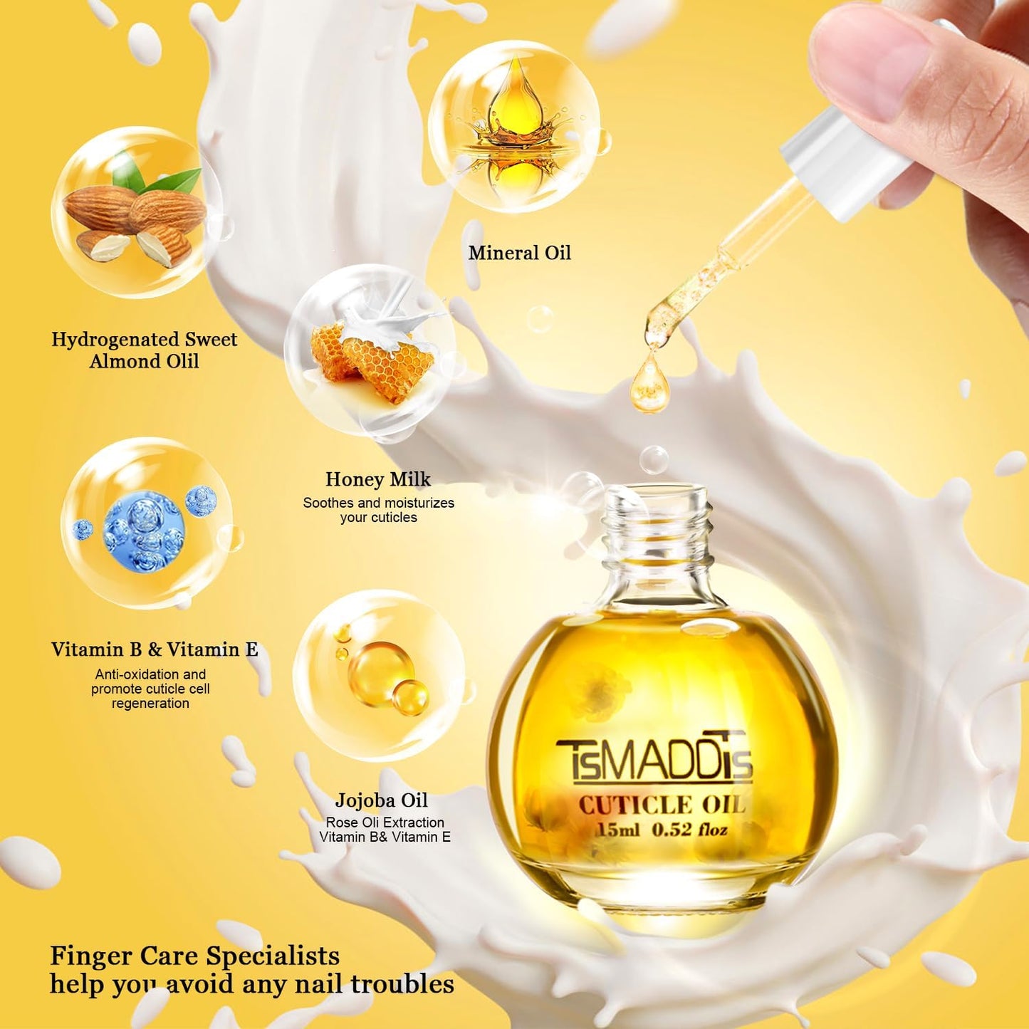 TsMADDTs Nail Buffers and Files Set with Buffer Blocks, Cuticle Trimmer, Pusher and Cuticle Oil, Nail Care Kit for Women