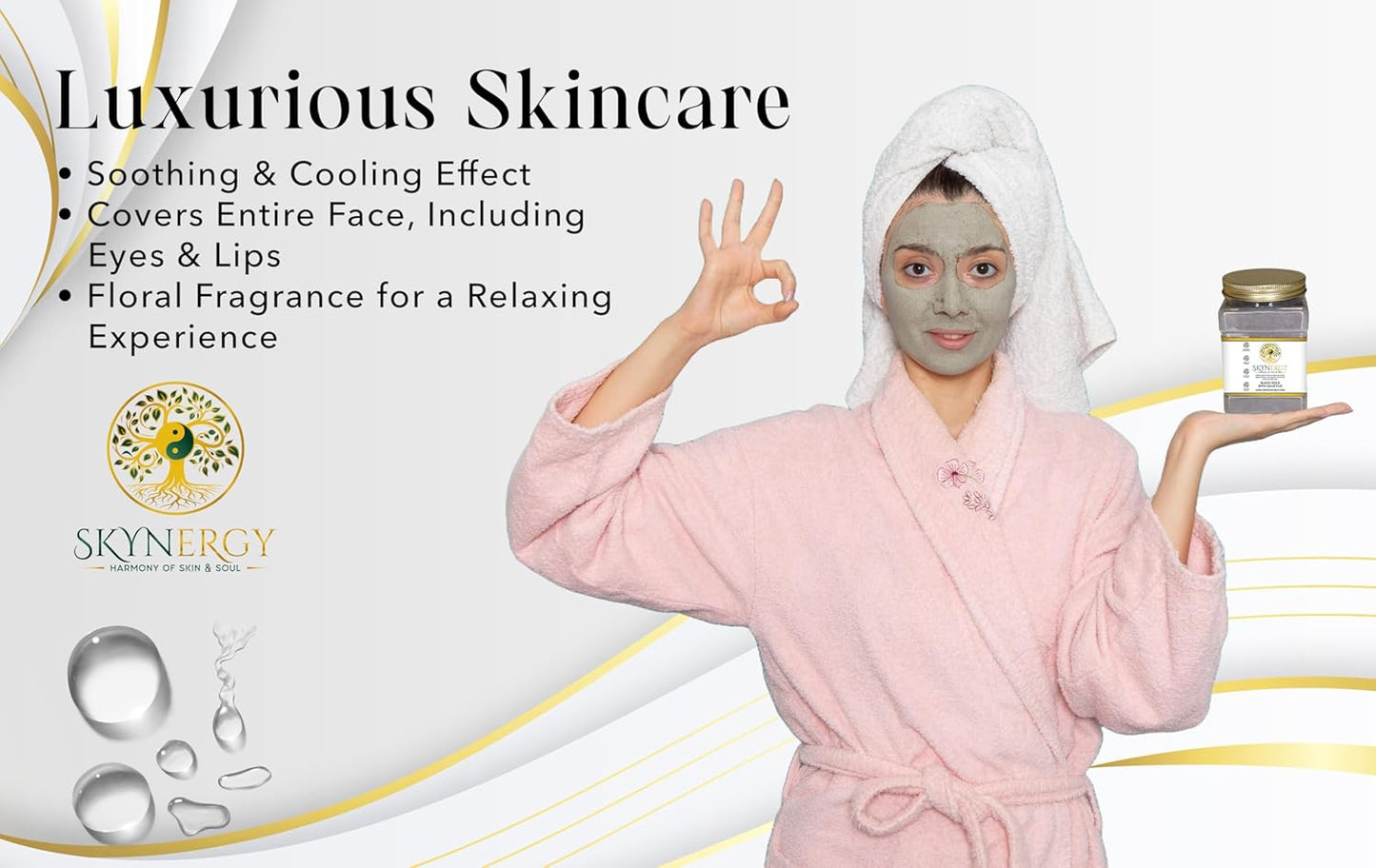 Chi Energy Elixir Jelly Mask - Professional Grade HydroGlo Jelly face Masks for facials professional Peel Off Face Mask for Skin Hydration,Radiance,Reduced Fine Lines,Pigmentation | 30 fl oz