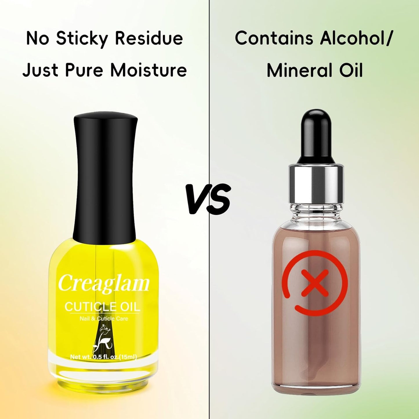 Cuticle Oil for Nails - Nourishing & Strengthening Nail Care Treatment, Moisturizes Dry Cuticles to Prevent Hangnails, Promotes Healthy Growth & Shine, 0.5 Fl Oz