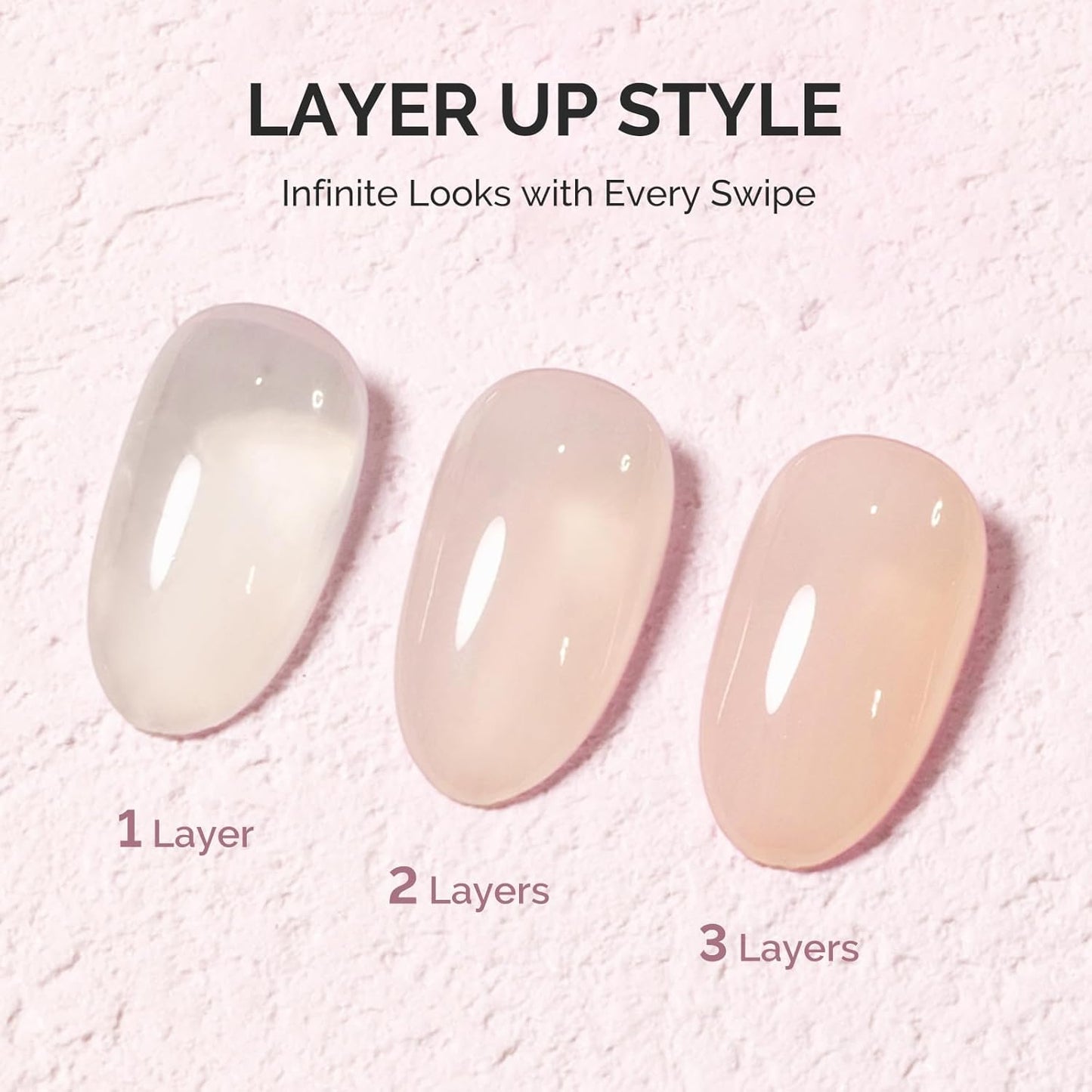 MelodySusie Jeweliver Gel Nail Polish, 0.5Fl.oz Nude Gel Polish Beige Color Soak Off UV LED Light Cure Gift for Women Manicure Nail Art DIY at Home B6405