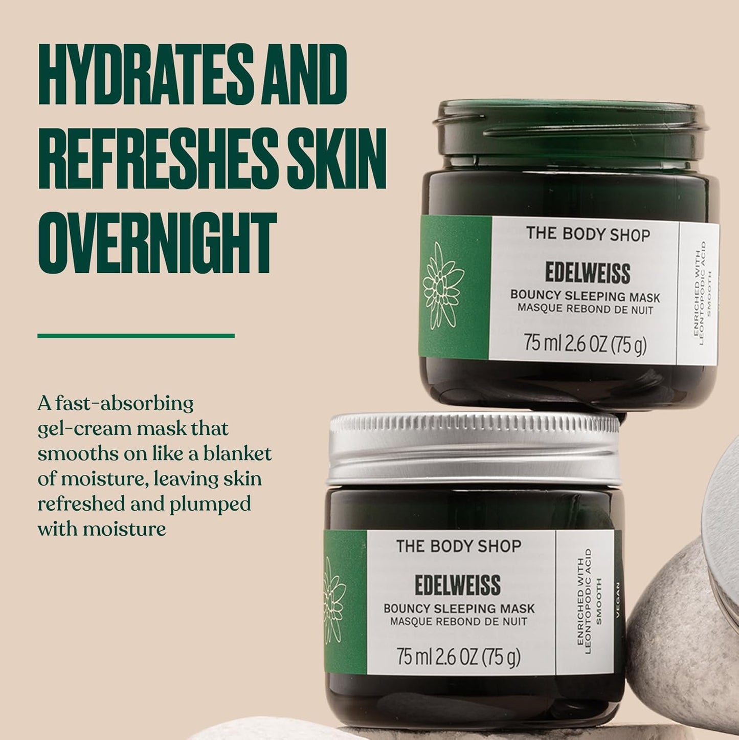 The Body Shop Sleeping Mask Edelweiss 75Ml A0X