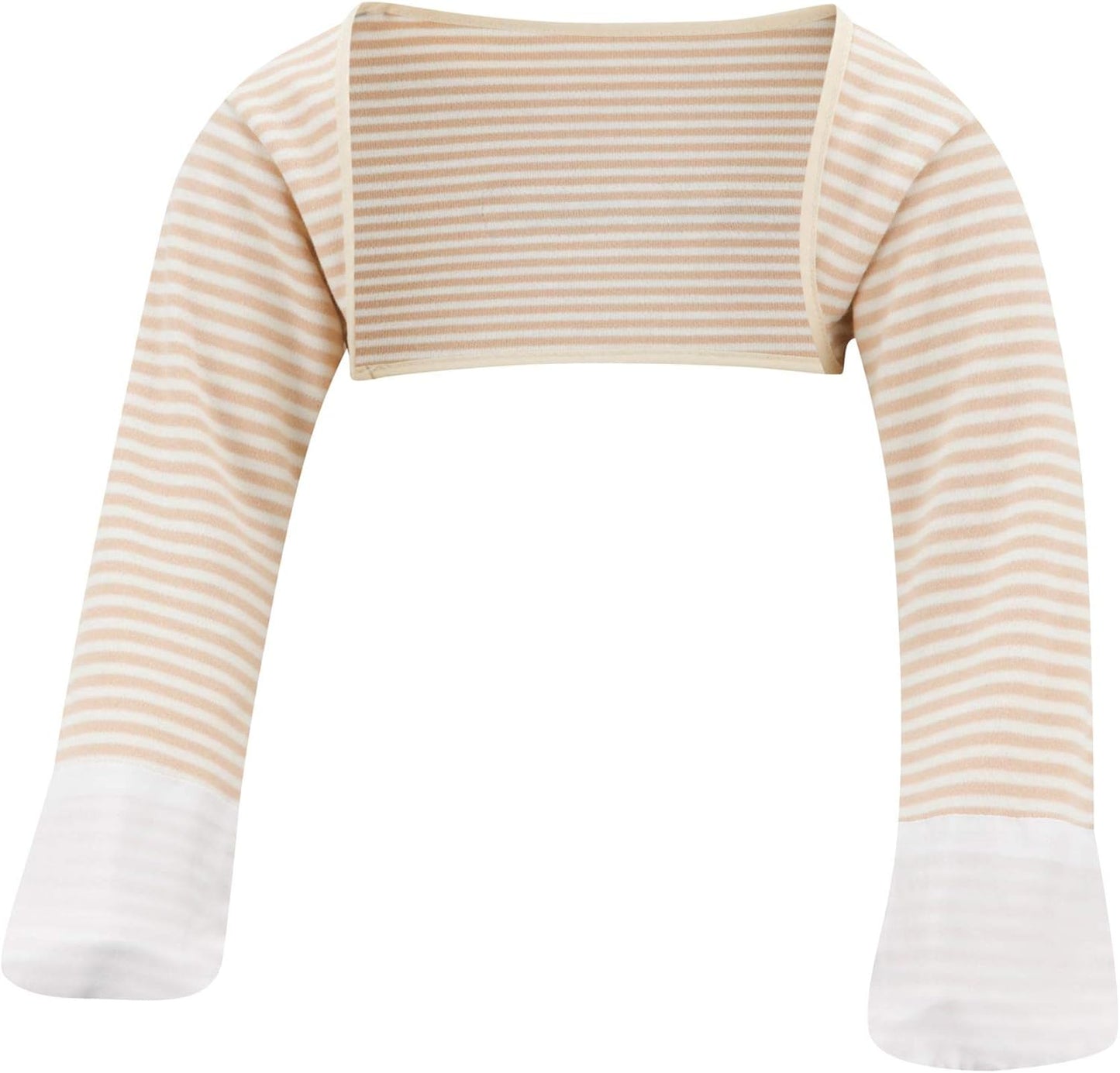 ScratchSleeves | Baby Boys' Stay-On Scratch Mitts | Stripes