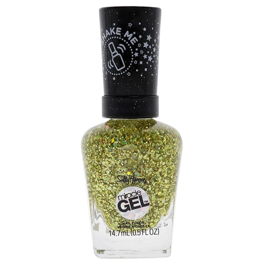 Sally Hansen Miracle Gel Nail Color, All That Glitters, 0.5 Fl Oz