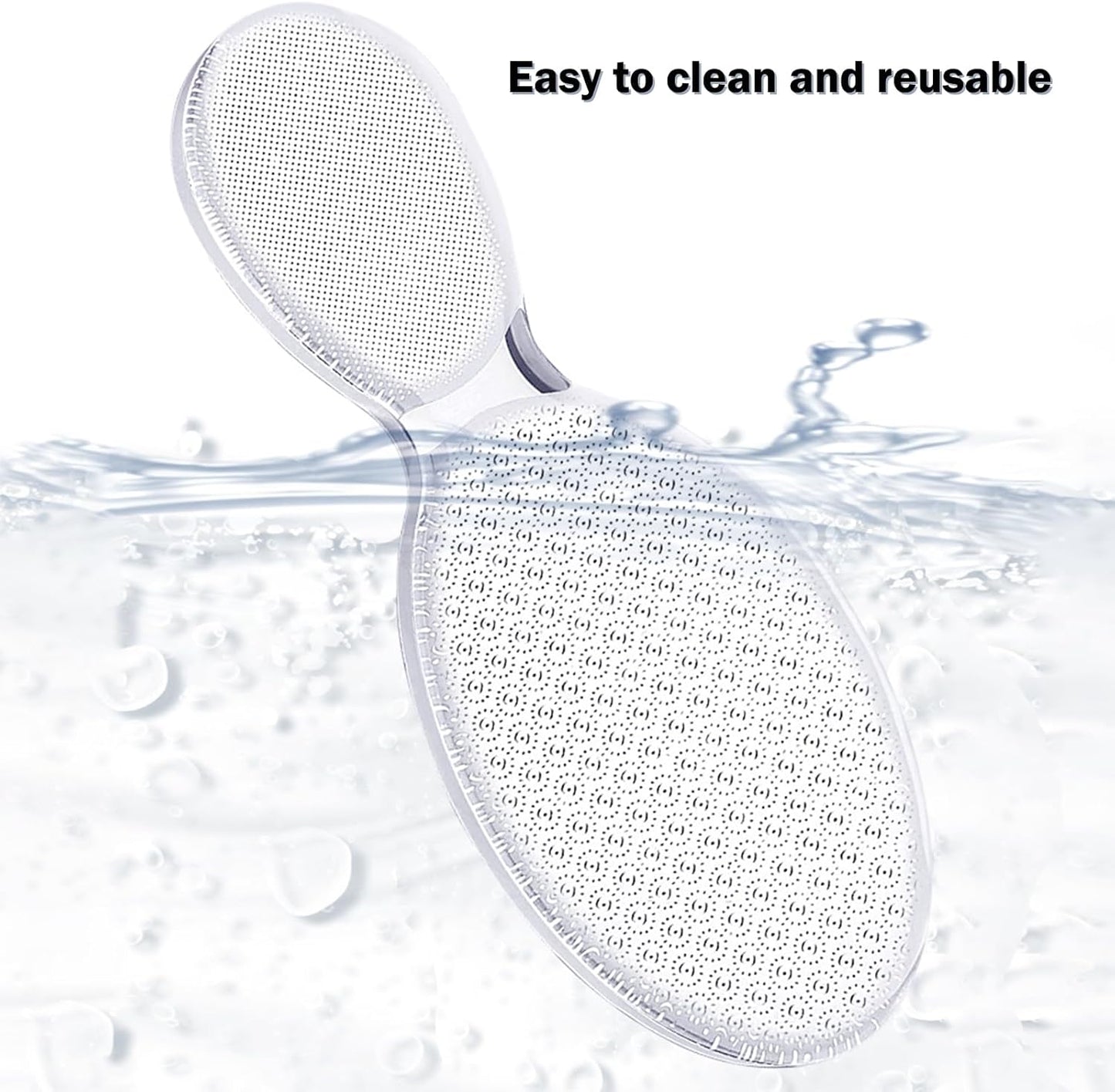 Nano Foot File, Foot Scrubber Callus Remover, Foot Care Pedicure Tool, Foot File with Nano-Level Grinding Points, Portable Foot Scrubber for Dead Skin Removal, Cracking, Wet and Dry Feet