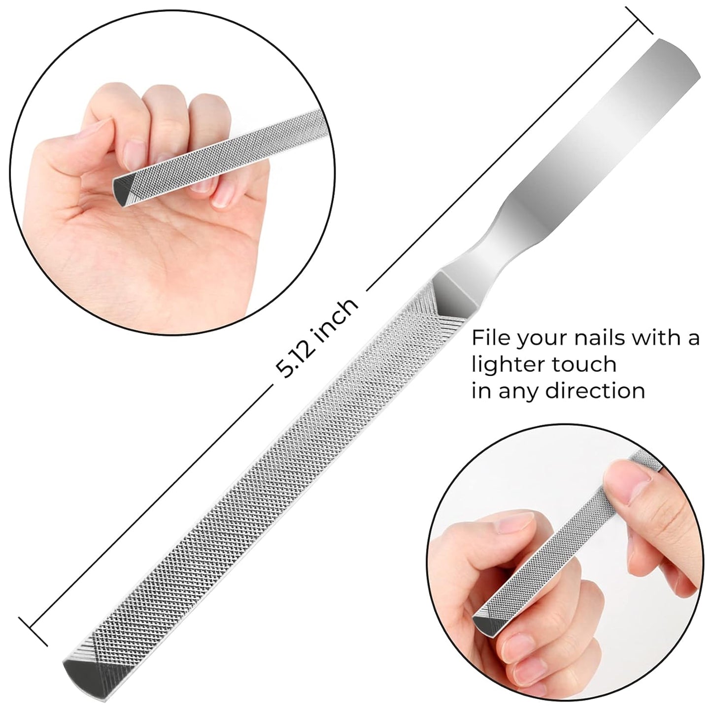 JTIEO Toenail Clippers 12-Piece Nail Treatment Foot Tool, Ingrown Toenail Removal Correction Clippers, Surgery Grade Nail File Lifter, Professional Pedicure Tool.