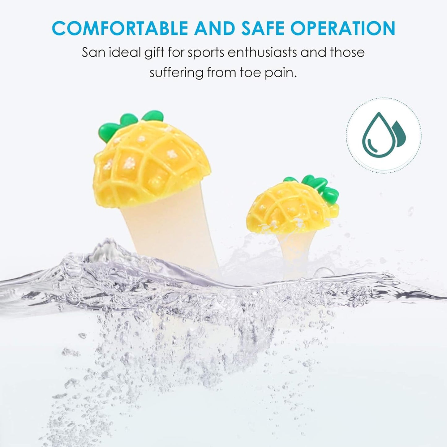 24pcs Toe Separators for Nail Art Creative Spacers for Use Toe Protectors to Avoid Nail Polish Rubbing