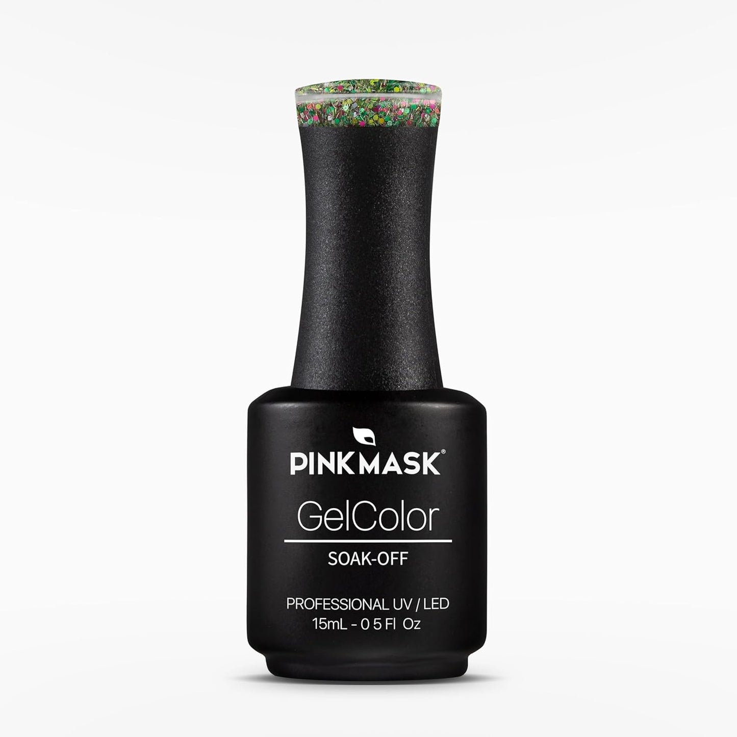PINK MASK Gel Color Nail Polish We Wish You - Col. All I Want For Christmas 15ml / o.5 oz - UV/LED Gel Polish, Non Wipe, Long Lasting, Soak Off Formula