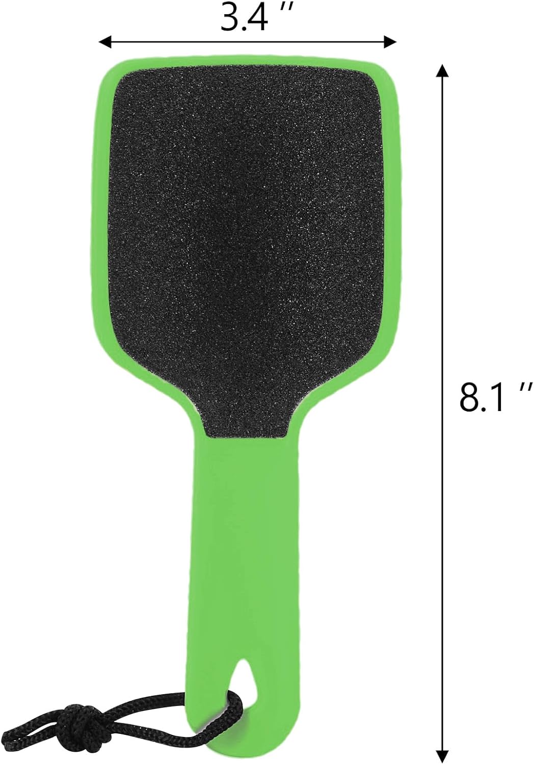 2 Pcs U Shaped Foot Scrubber Curved Foot File Callus Remover for Feet Dual Sided Heel File Scraper Dead Skin Remover