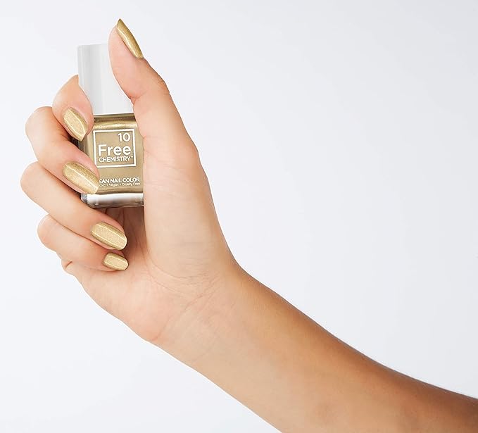 Toxic Free Nail Polish by 10+ Free Life - Golden Girl