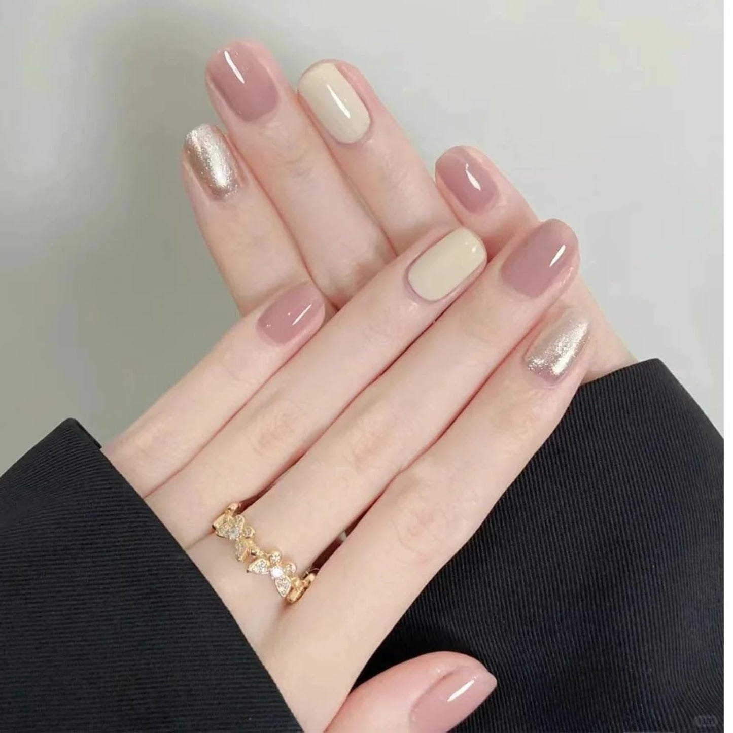 COSMOO Cream White Quick Dry Nail Polish, Vegan Chip-Resistant Long-Lasting Nail Lacquer for Nail Art Varnish, 0.34 fl oz (Cream White)