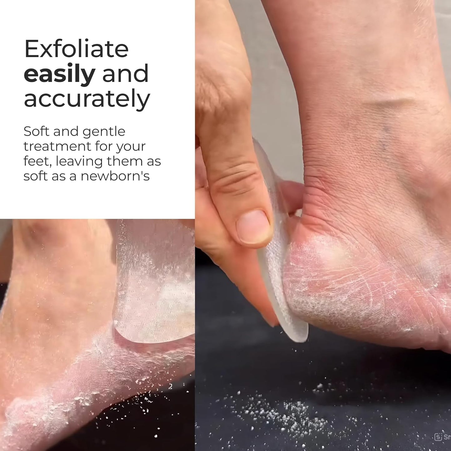 Nano Glass Foot File Callus Remover Professional Pedicure Tool for Feet, Heel Scraper for Cracked Heels, Foot Scrubber for Dead Skin with Pedicure Kit