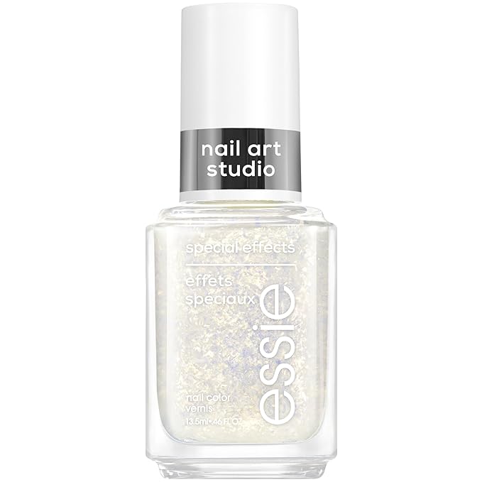 essie Nail Art Studio Special Effects Nail Polish, Gold, Vegan, Separated starlight, 0.46 fl oz