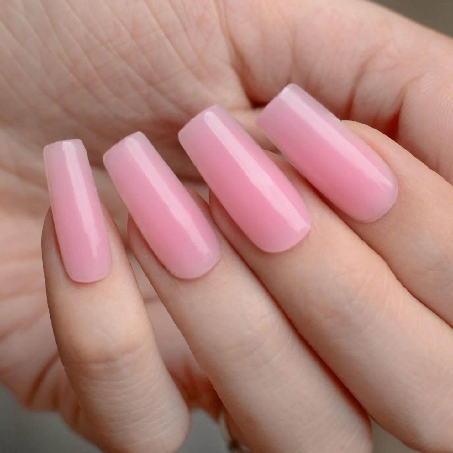 PINKMASK Easy Gel 2oz 60g-New Love, Professional Builder Enhancement Gel-Quick Nail Extension for Beginner DIY, Nail Strengthener-Long Lasting-Salon Quality-Thickening Solution