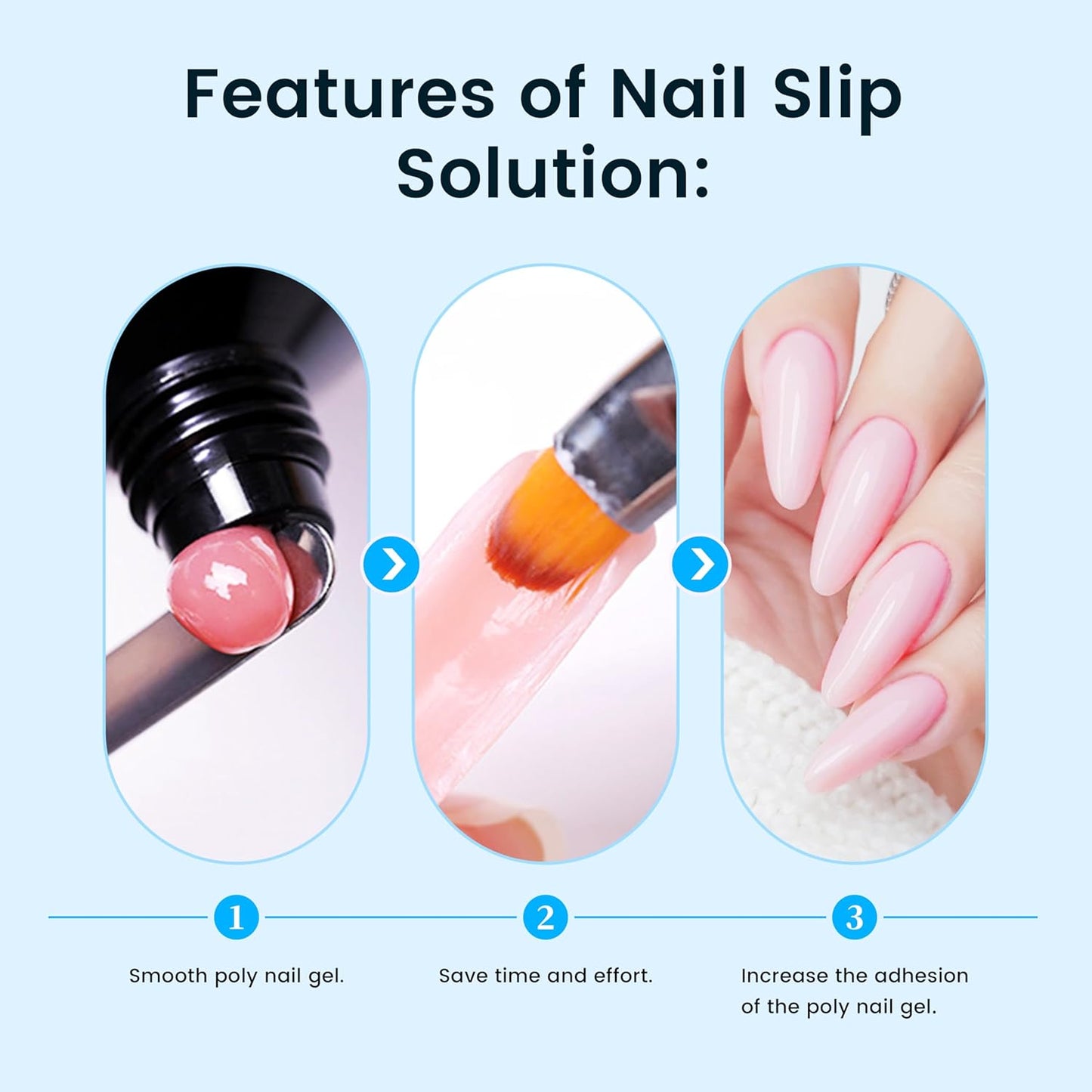 AIJIMEI Uv&Led Gel Cleanser Slip Solution for Poly Nail Gel 120ml & Nail Brush Cleaning Solution for Fast Cleaning Acrylic Nail Brush Cleaner Nail Art Paint Brushes Cleaner