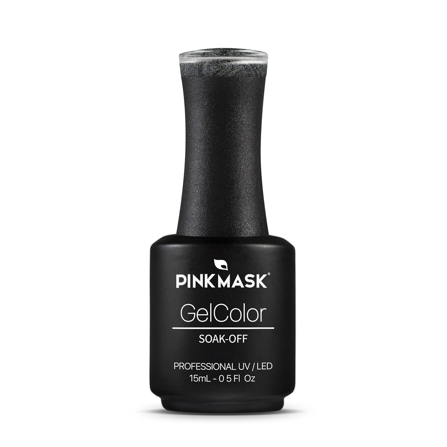 PINK MASK Gel Color Nail Polish Mercury - Col. Planetary Brilliance 15ml / o.5 oz - UV/LED Gel Polish, Non Wipe, Long Lasting, Soak Off Formula