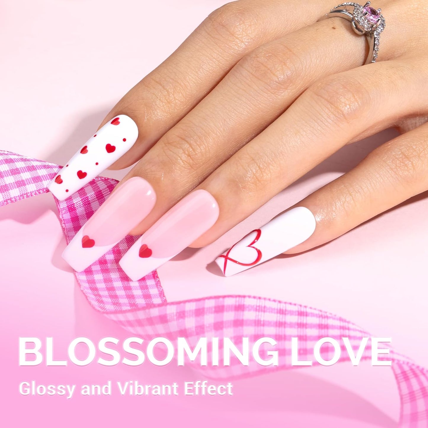 MelodySusie Thick Snow White Gel Nail Polish,15ML Soak Off UV LED White Gel Polish Christmas Gift for Women Nail Art Manicure Salon DIY Nail Design Decoration at Home-479