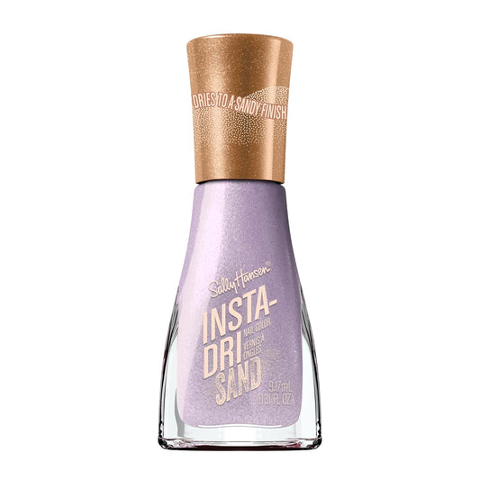 Sally Hansen Insta-Dri Sand Nail Polish | Quick Dry, Long Lasting, Streak-Free Shine | Opaque, Shimmery | 138 Spice Oasis | Light Purple Nail Color