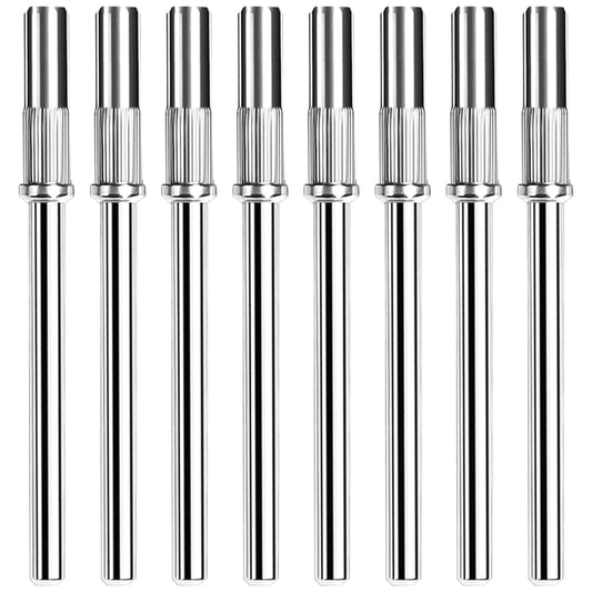 8Pcs Small Sanding Band Nail Drill Bit, 3.1 MM 3/32 Shank Mini Mandrel Nail Bit