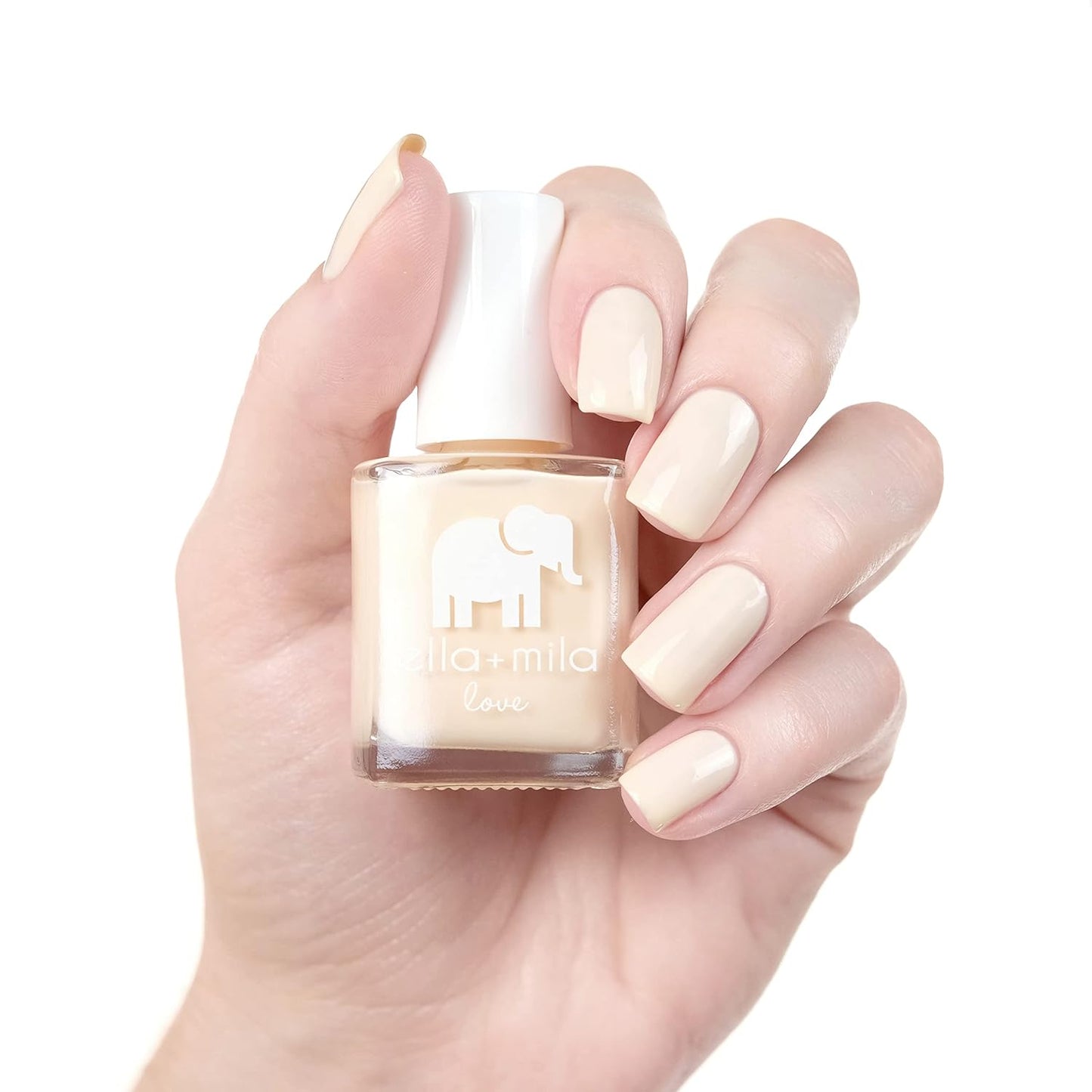 ella+mila Professional, Quick Dry, Long-Lasting & Chip-Resistant Pink Nail Polishes (Tutu Cute - 0.45 fl oz)