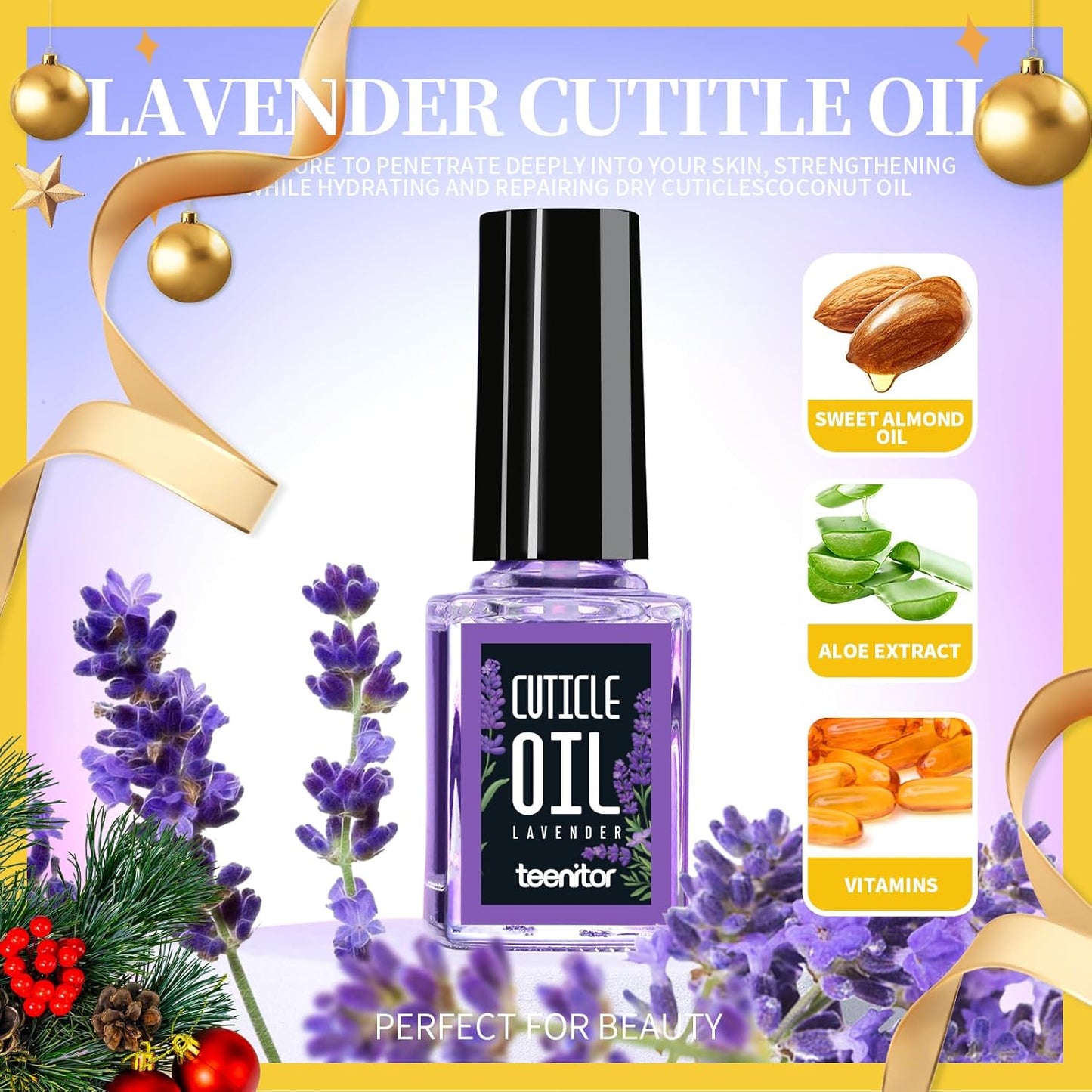 Teenitor Soak Off Bowl Nail Soaking Bowl Acetone Proof, Soak Off Gel Polish Remover Bowl, Dip Powder Remover Tools Cuticle Pusher Peeler Cuticle Oil Nail File Buffer Manicure Bowl for Hand, Lavender