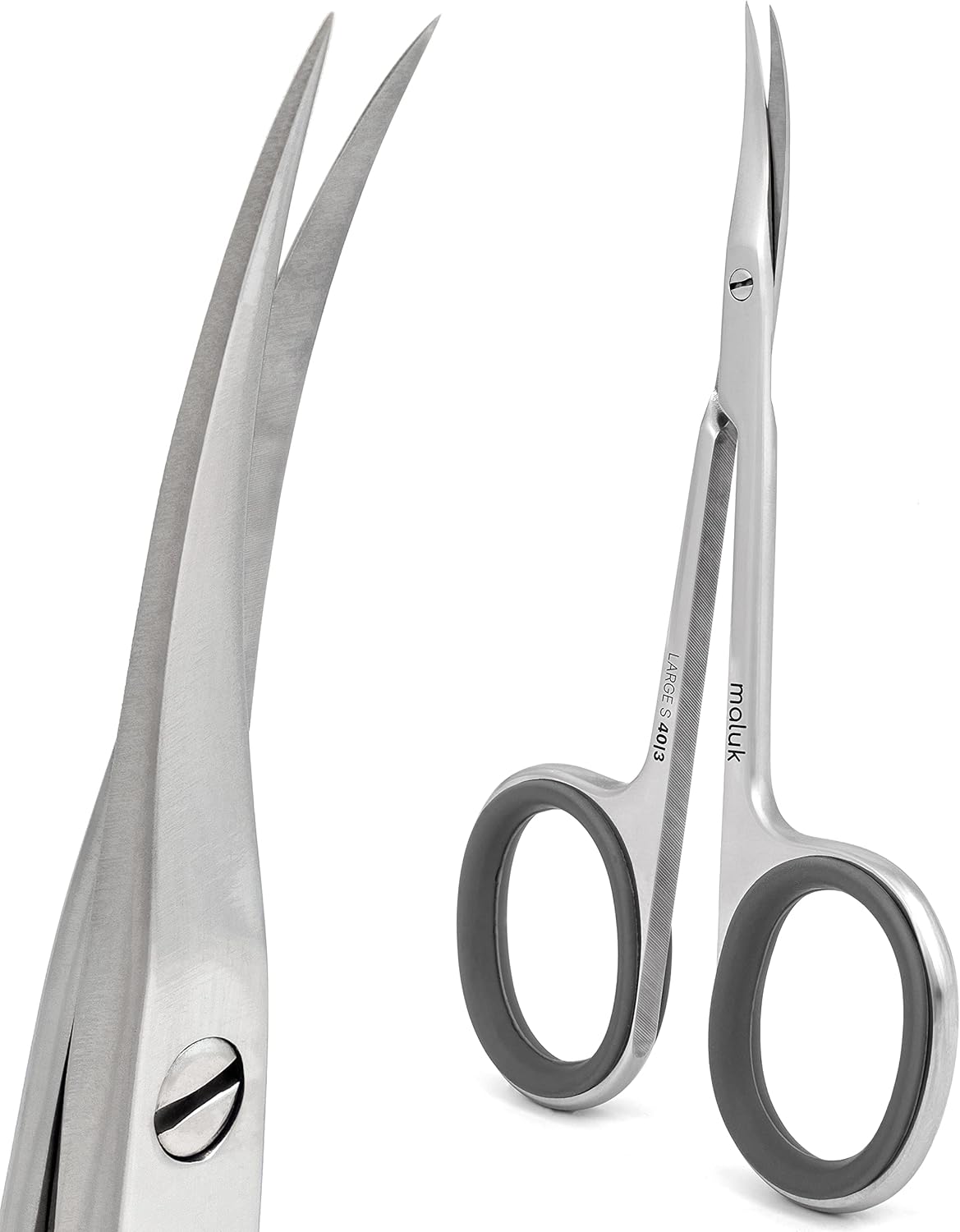 Professional Cuticle Scissors Maluk Large S | Silicon