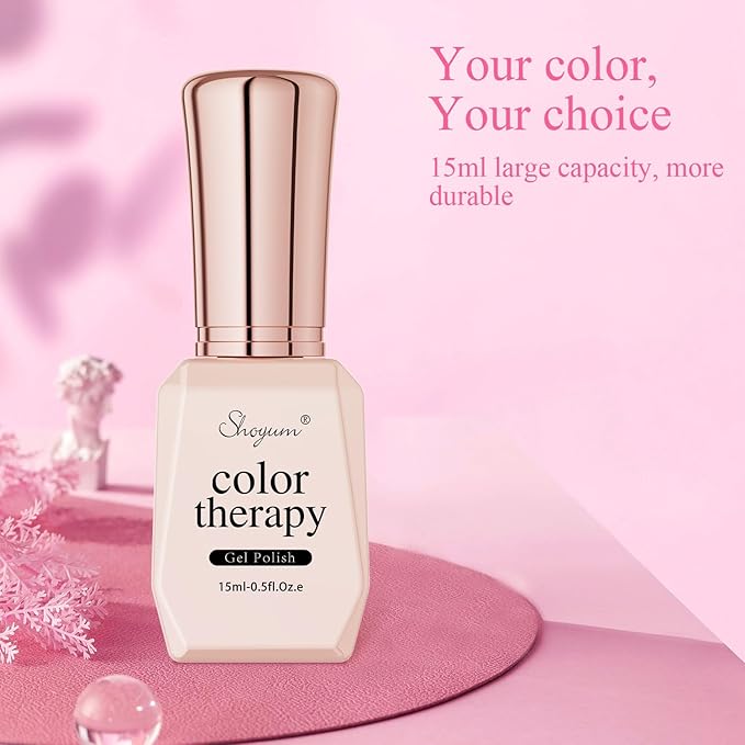 Light Baby Pink Gel Nail Polish Pastel Macaron Gel Polish Bright Spring Summer Colors Cotton Candy Gel Soak Off U V for French Nail Manicure Salon DIY Holiday Gifts 0.51 Fl Oz