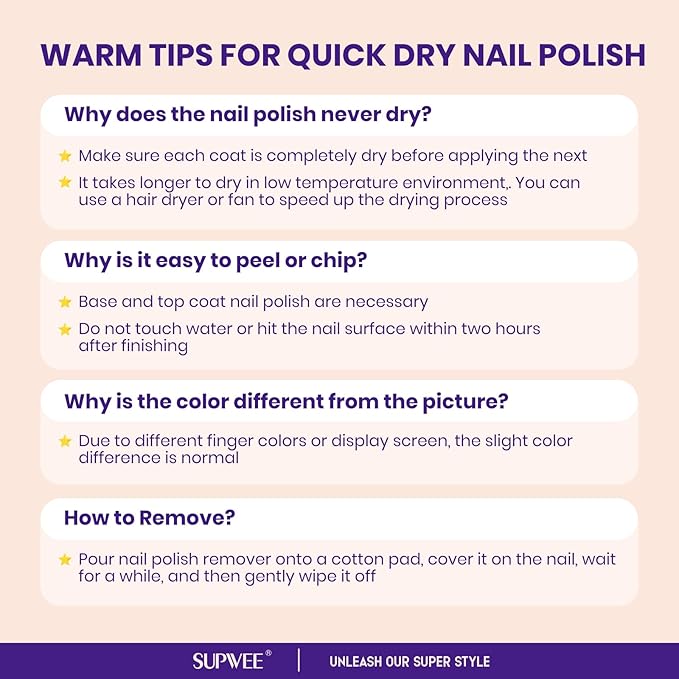 Nude Quick Dry Nail Polish, 16ml Air Fast Dry Regular Nail Polish Lacquer High Glossy Fall Finger Nail Manicure DIY Nail Art Salon Gift for Women Girl
