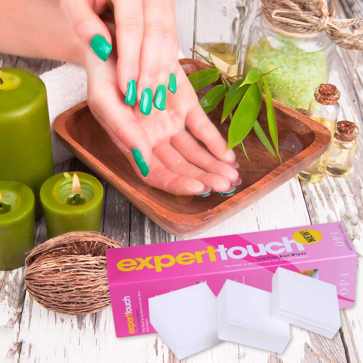 1300 pcs Lint Free Nail Art Gel Polish Remover Cotton Pad Nail Wipe With 2 Pcs Cuticle Double Head Pusher Remover Tool…