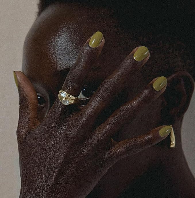 J. Hannah Nail Polish – Vegan, Non-Toxic, Cruelty-Free, Gluten-Free, Long Lasting, USA Made, Earthy Chartreuse Green (Eames)