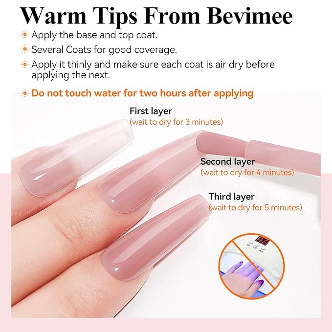 Quick Dry Nail Polish Air Fast Drying, Sheer Nude Regular Color Nail Polish Holographic High Coverage Nail Lacquer Water Based Natural Nail Art No Required UV LED, 12ML
