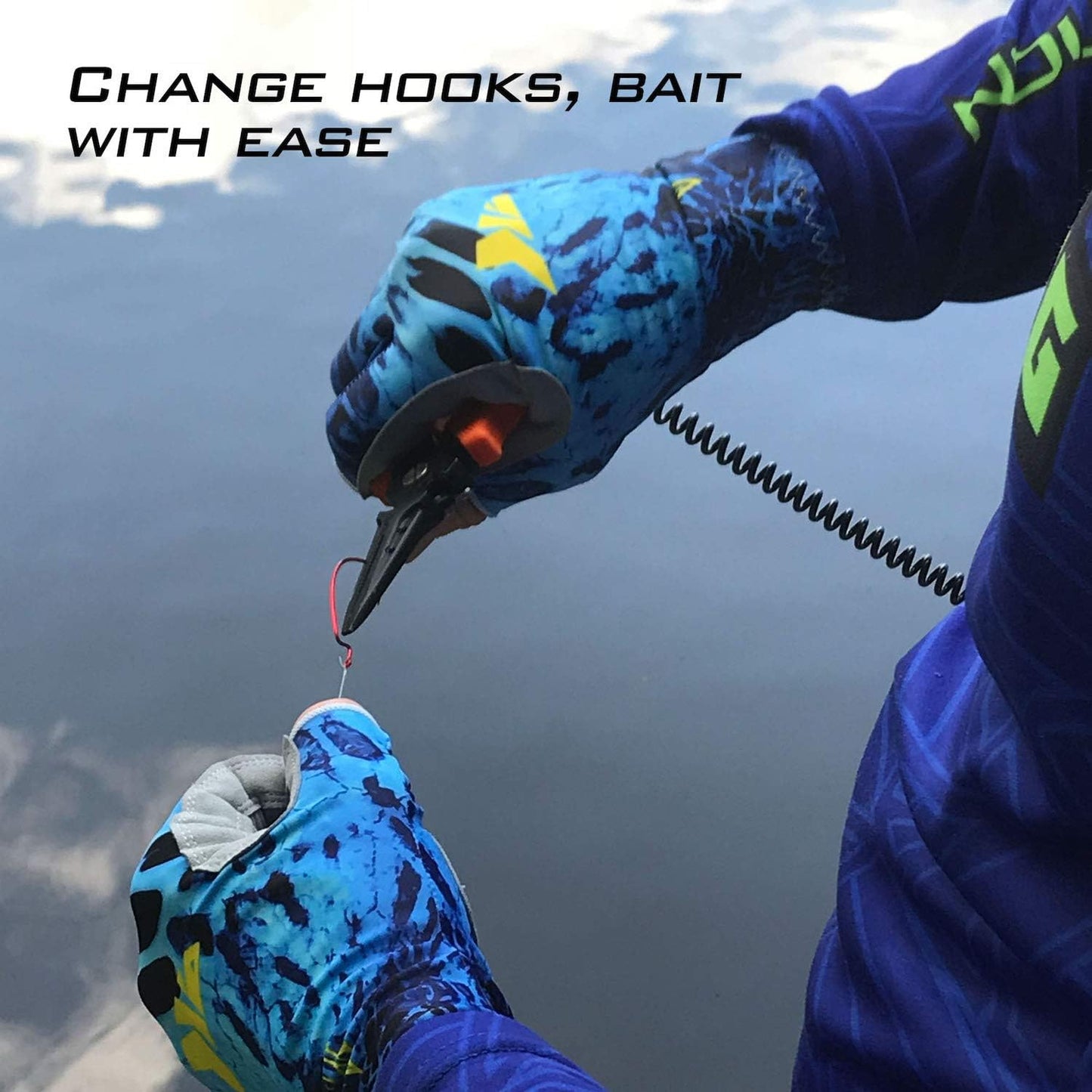 KastKing Sol Armis Sun Gloves UPF50+ Fishing Gloves UV Protection, Sun Protection for Outdoor, Kayaking, Rowing