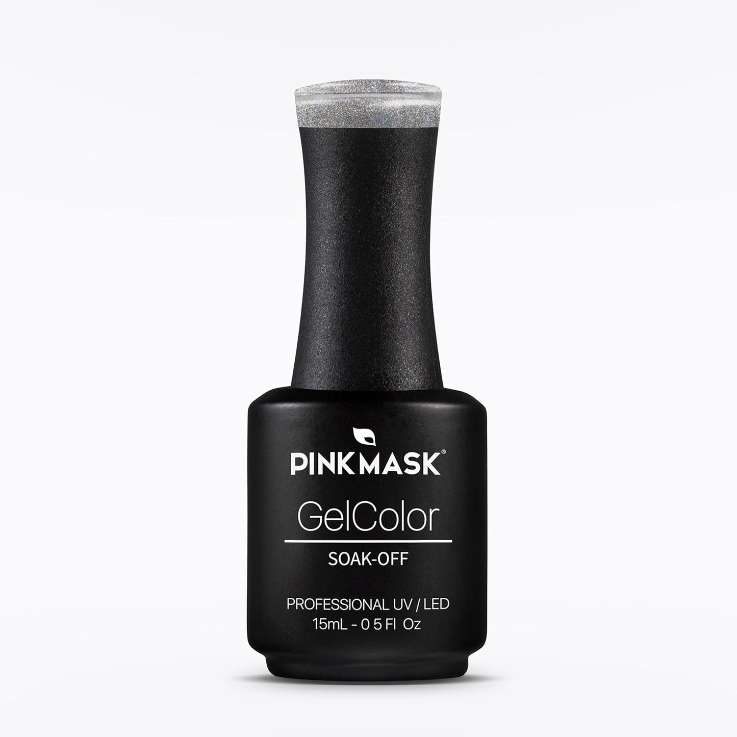 PINK MASK Gel Color Nail Polish Holo #1 - This Is Holo Col. 15ml / o.5 oz - UV/LED Gel Polish, Non Wipe, Long Lasting, Soak Off Formula