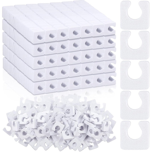 Mumufy 1000 Pcs Individual Toe Separators Bulk Soft Foam Comfortable Pedicure Toe Separators Dividers for Women Men Art Manicure Feet Nail Polish Painting Spa(White)
