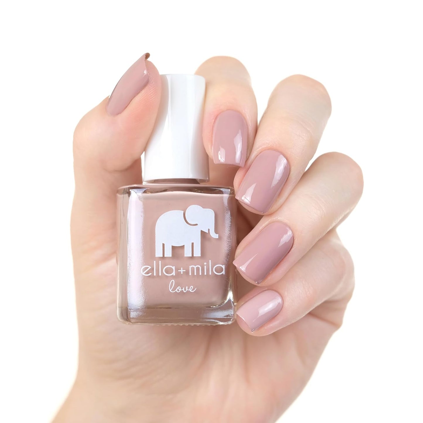 ella+mila Professional, Quick Dry, Long-Lasting & Chip-Resistant Pink Nail Polishes (Pour the Bubbly - 0.45 fl oz)