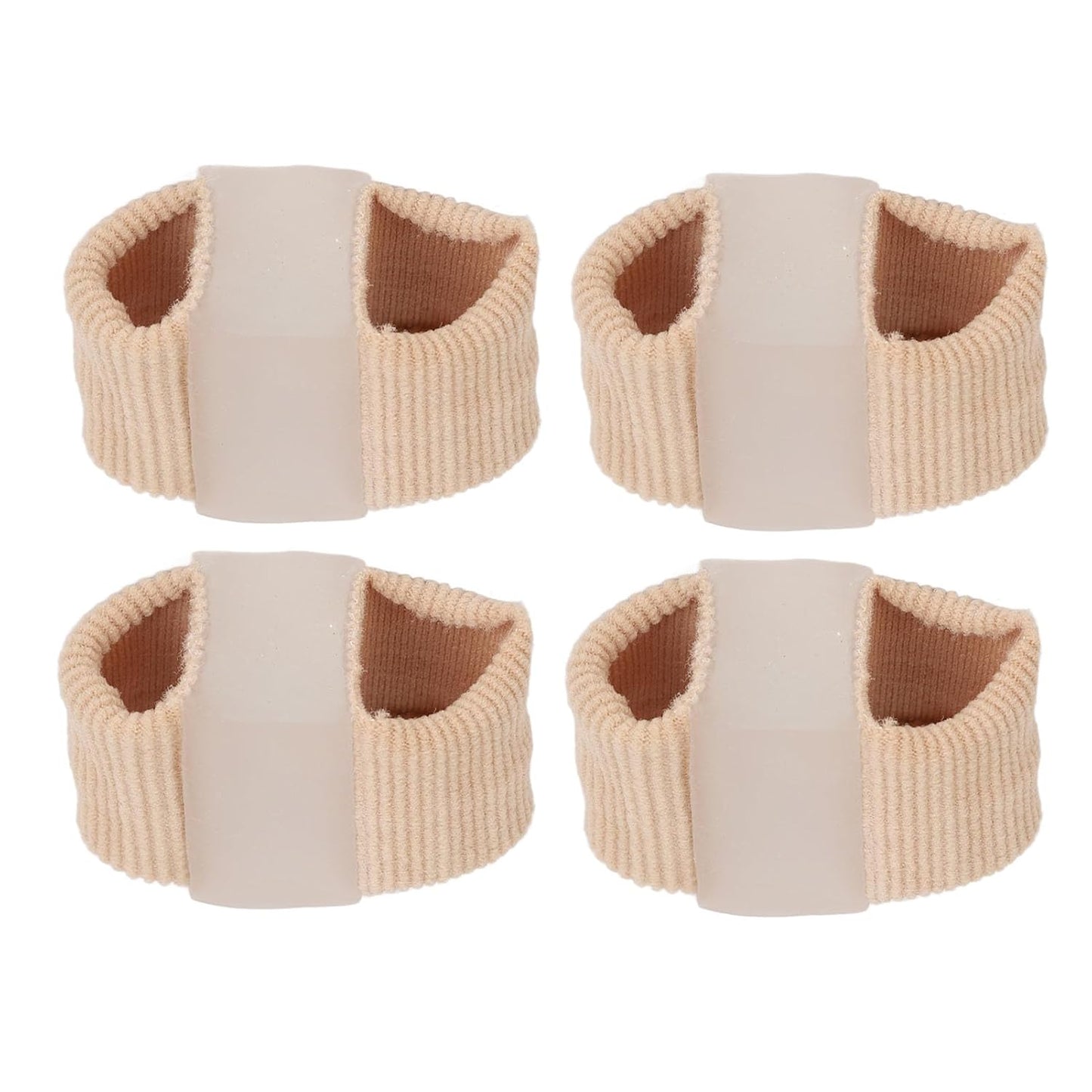 Toe Separators For Women,Toe Separators for Overlapping Toes,4Pcs Soft Comfortable Toe Straightener for Relieves Plantar Fasciitis Bunions, and Hammertoes