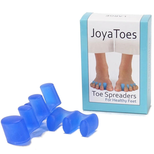 Toe Spreaders, Toe Stretcher & Toe Spacers. ToePal For Yoga. Instant Relief for Toes, Bunion Relief, Hammer Toes, 1 pair - Large Navy Blue