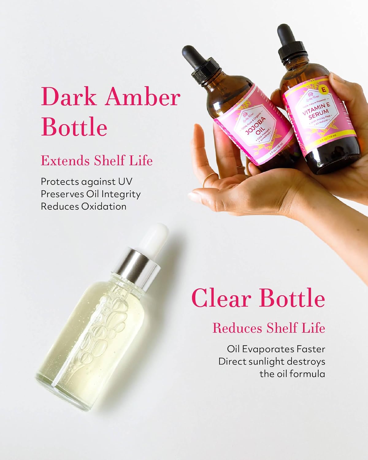 Leven Rose Jojoba Oil Bulk Wholesale Large 32 oz for Soap, Skin, Hair and Nails