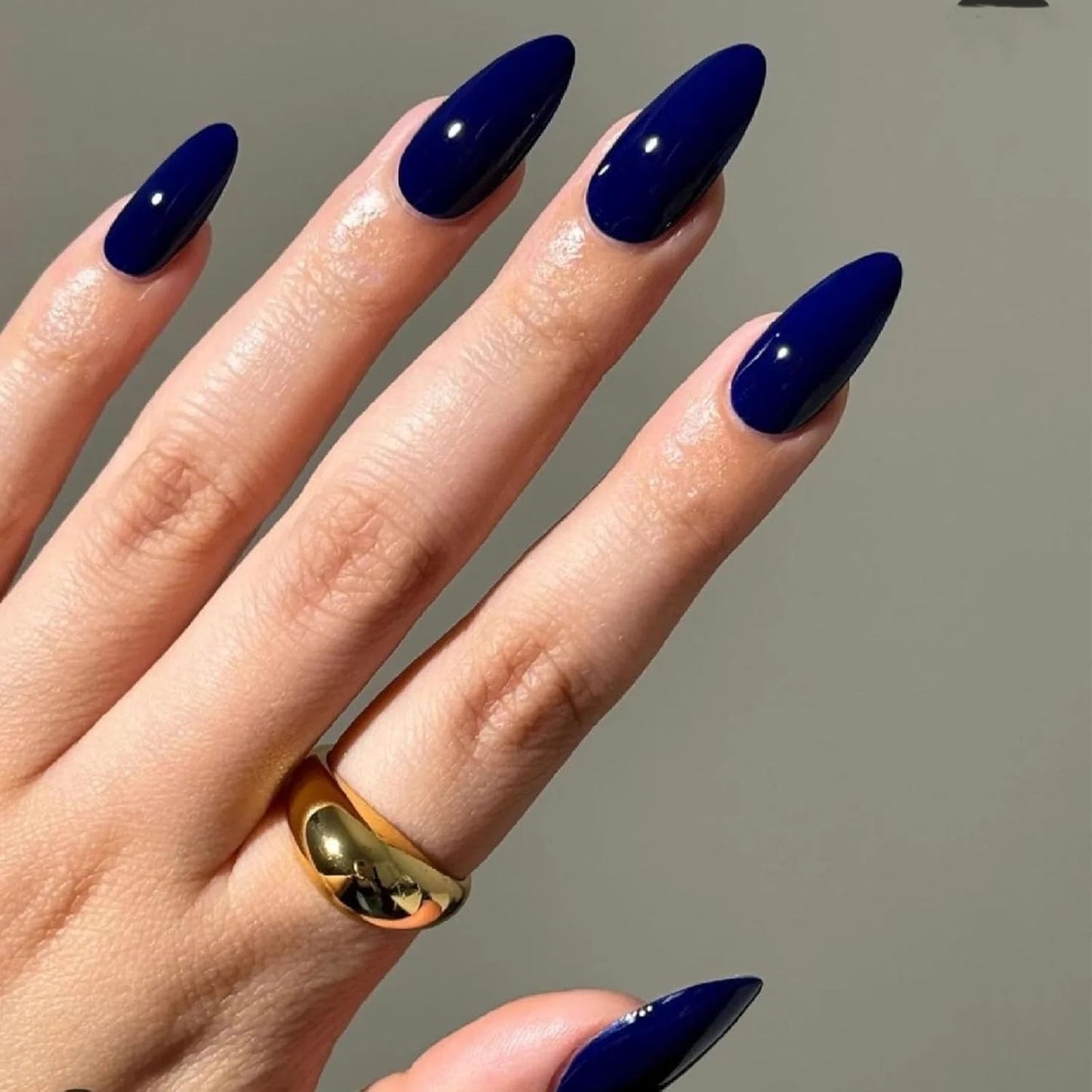COSMOO Quick Dry Nail Polish, Chip Resistant Manicure, Non-Toxic, Vegan, Cruelty Free, 12ml, Fast Drying in 60 Seconds (Deep Blue)