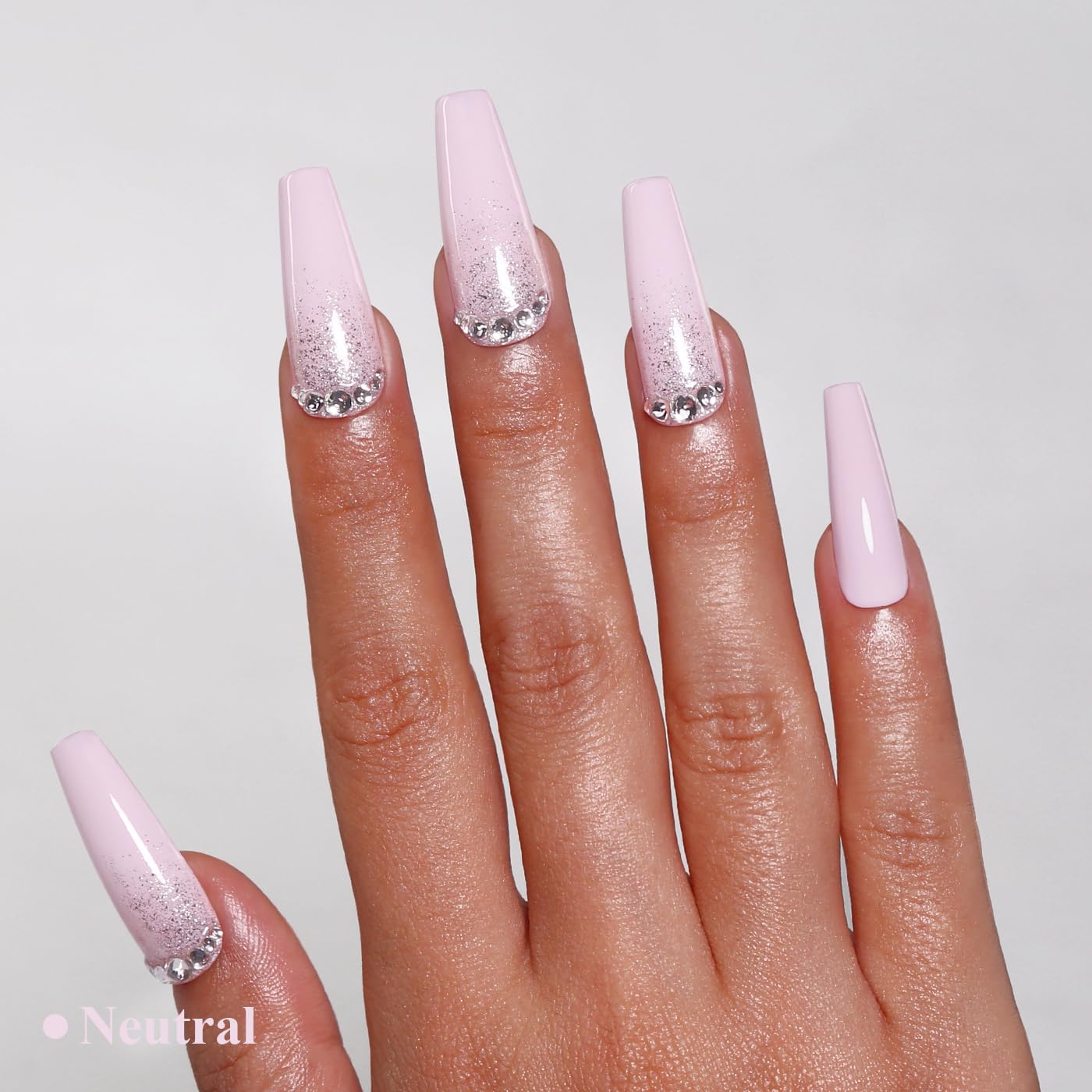 Imtiti Nude Gel Nail Polish, Neutral Nail Gel Polish High Gloss Soak Off UV LED Spring Summer Nail Art Manicure Salon DIY Design 10ML
