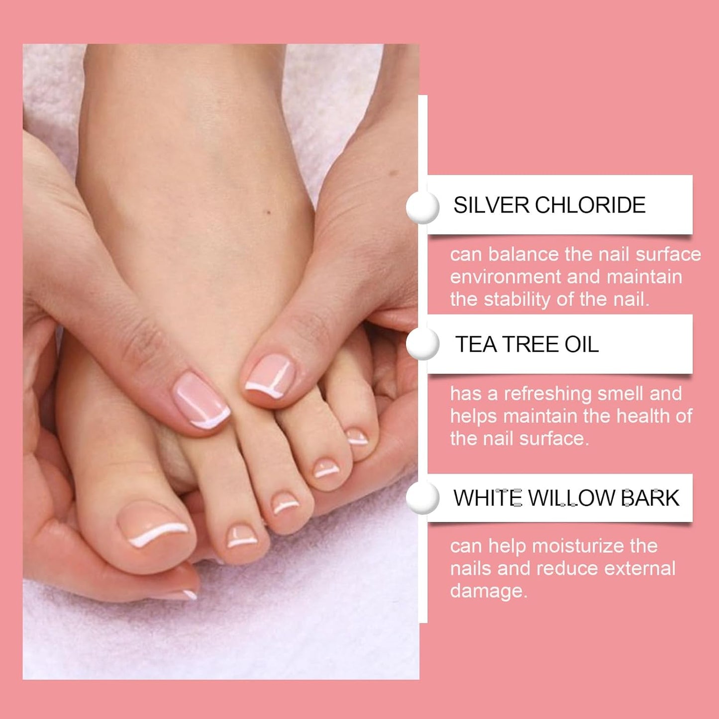 Nail Repair Liquid - Removes Discolored Nails Softens Thick Toenail Strengthens Nail Bed Structure, Natural Formula Deeply Nourishes Nail (1FL.oz)