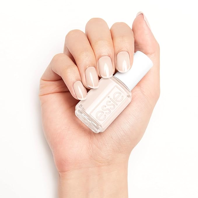 essie Nail Polish, Glossy Shine Sheer White, Marshmallow, 0.46 Ounce (Pack of 2)