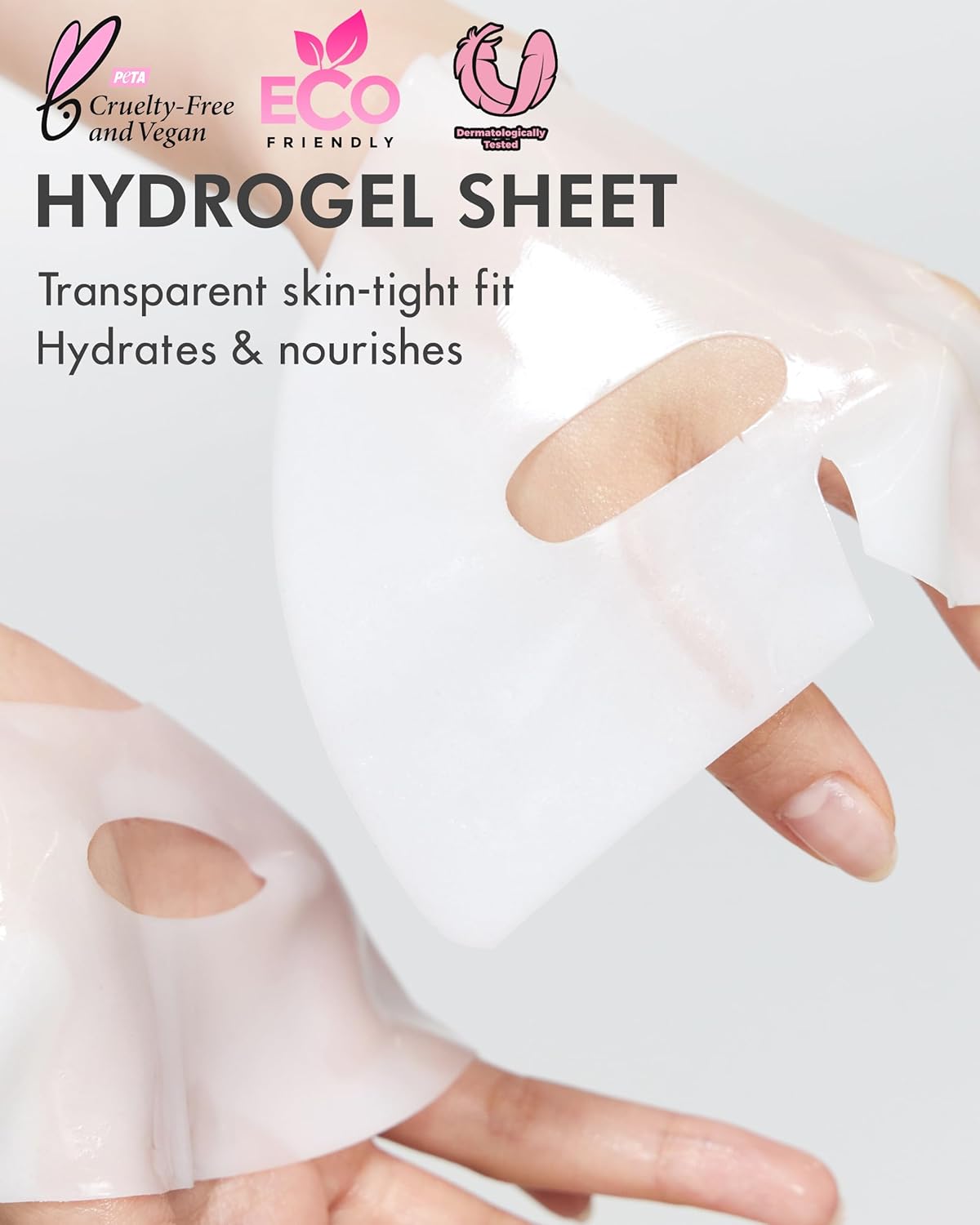 DERMAL Collagen Hydrogel Melting Jelly Gel Mask 4ea - Korean Overnight Face Mask - Deep Hydration, Skin Firming, and Wrinkle Care for Glassy Skin - Korean Skincare