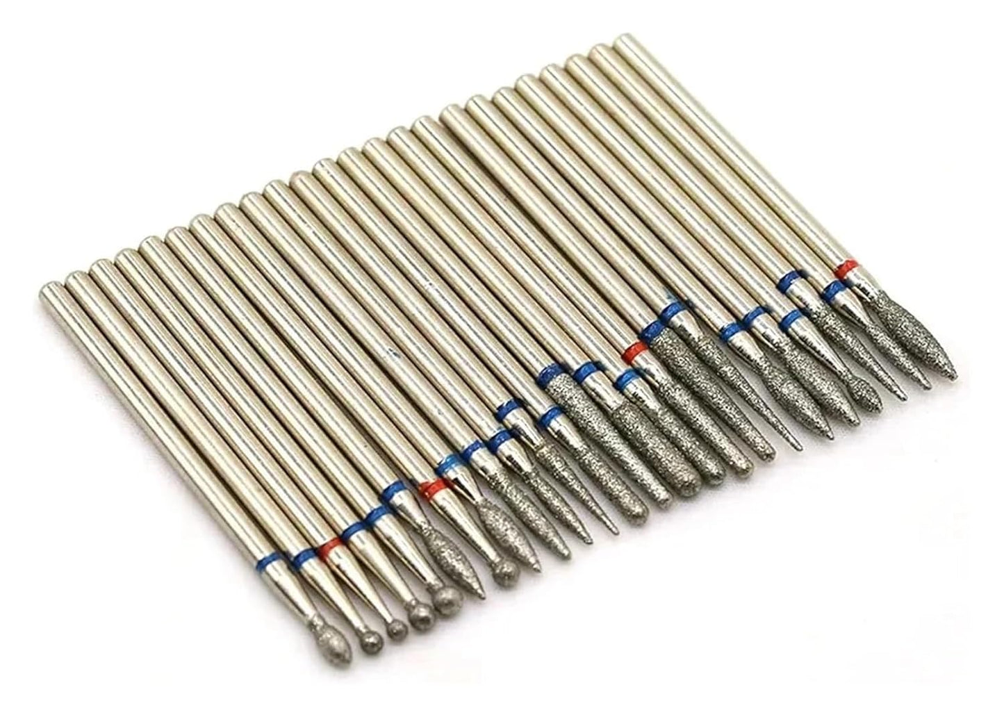 WWJN 5Pc Ceramic Nail Art Drill Bits Rotary Cutter Clean Apparatus for Manicure Nail Milling Machine Accessories Removal Nail Gel Tool
