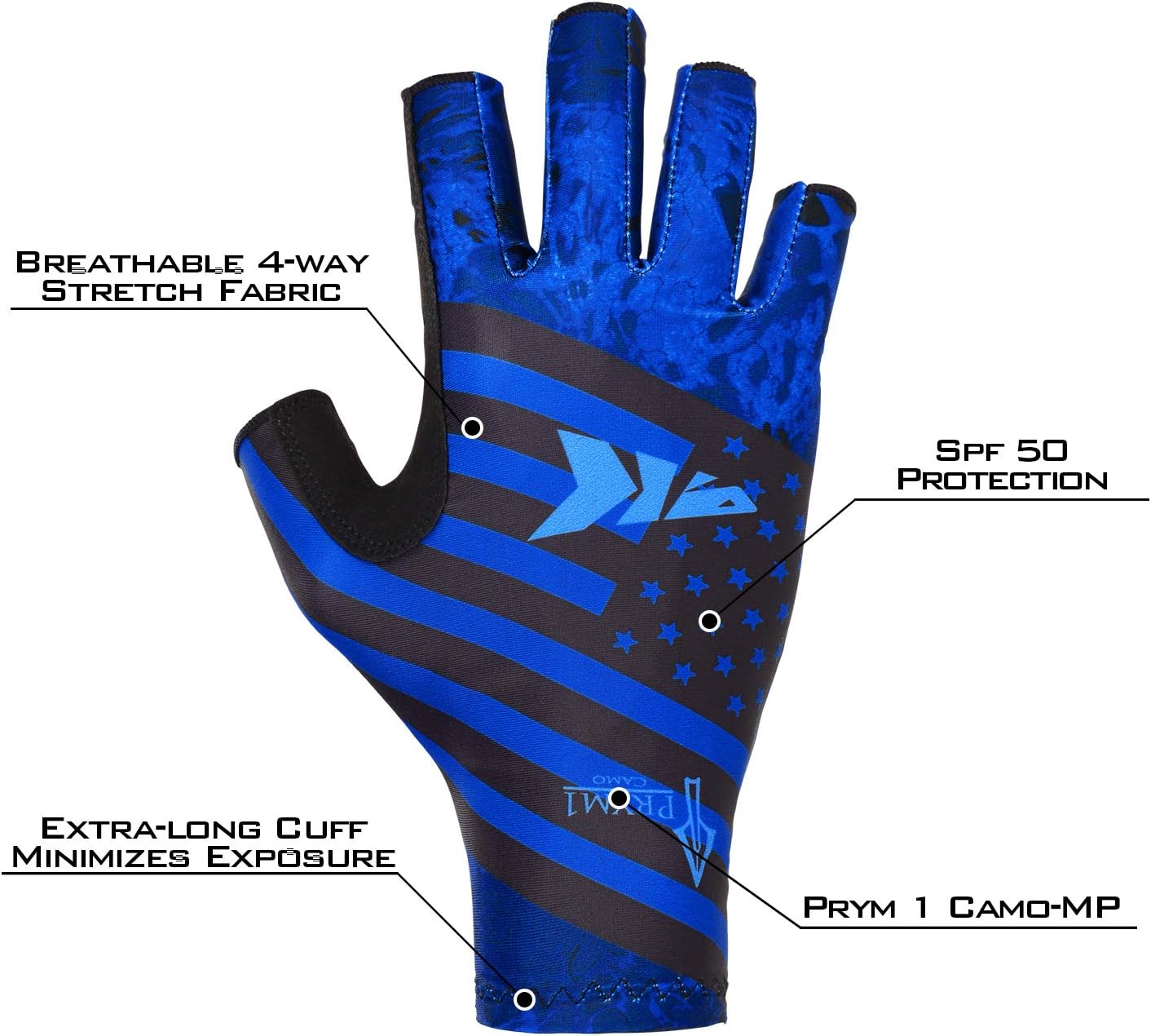KastKing Sol Armis Sun Gloves UPF50+ Fishing Gloves UV Protection, Sun Protection for Outdoor, Kayaking, Rowing