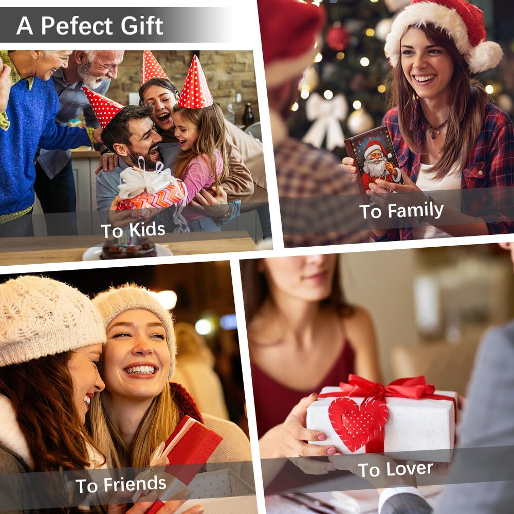 Silver Manicure Set, Nail Clipper Set 7 in 1 Manicure Kit Stainless Steel Nail Clipper Kit Pedicure Kit Portable Nail Grooming Kit Fingernail Toenail Clippers for Men Husband Boyfriend Women