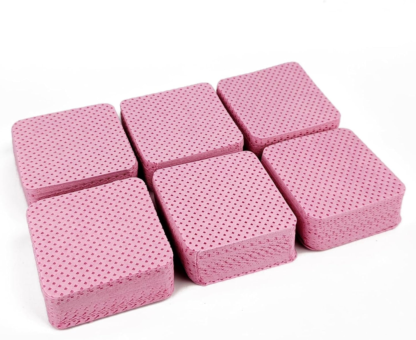 150 Pcs Lint Free Nail Wipes, Non-Woven Nail Polish Remover Pads Nail Polish Wipes for Nail Polish Removal Eyelash Extensions DIY Nail Art Supplies (Pink)
