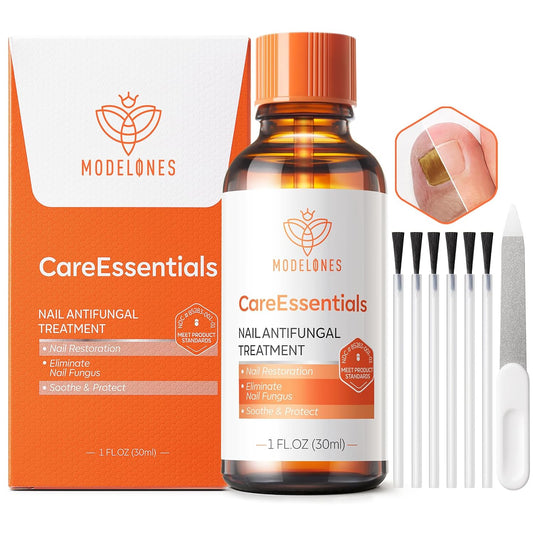 modelones Toenail Fungus Treatment Extra Strength 7days Nail Fungus Treatment for Toenail and Fingernail With Brushes Head Nail Repair for Damaged Nails Antifungal Nail Polish 30ML 1Fl Oz