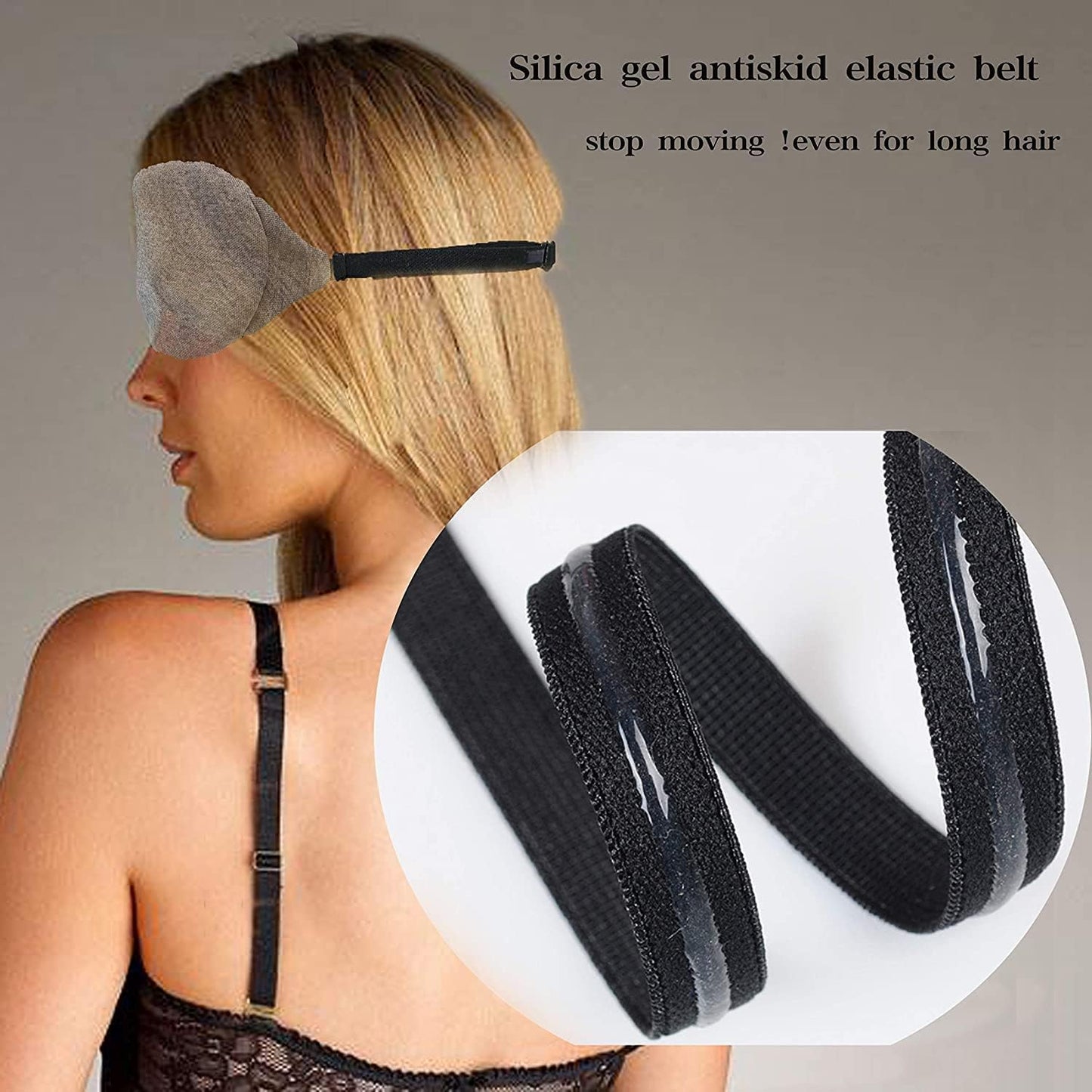 3D Eye mask for Sleeping,Machine Washable, Sleep Mask for Women, Blinder Blindfold Airplane(Black+red)