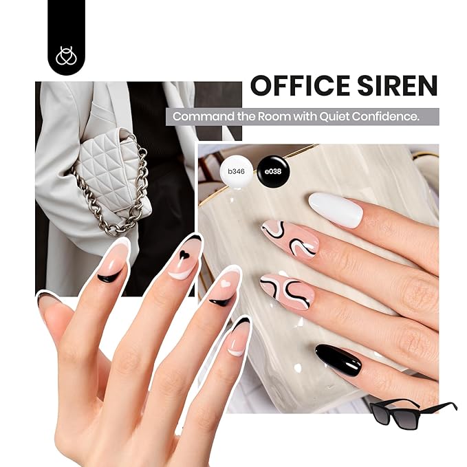 Beetles Gel Nail Polish Set 60 Colors Fall Uv Gel Polish Kit Jelly Brown Glitter Nude Pink White Red Blue Green Color Nail Polish Base &Glossy Matte Top Coat Gift for Her Women