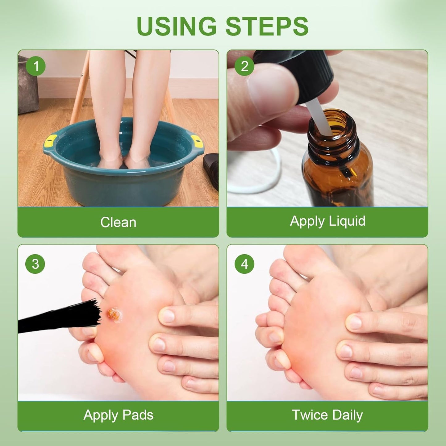 MQFORU Corn Remover, Corn Removers for Toes, Callus Remover for Fast-Acting Foot Care - Plantar and Common Callus Remover 15ML (0.51 oz 15 pcs Pads)